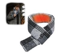 MADGININE Heated Scarf for Women and Men Rechargeable, USB Heating Neck Scarf 3 Heating Levels Electric Scarves Rechargeable heating Wrap Perfect Winter Gifts