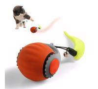 MADGININE Interactive Cat Ball Toy,Speedy Tail 2.0,Cat Toys Interactive for Indoor Cats with Obstacle Avoidance for Indoor Cats Adjustable Speed