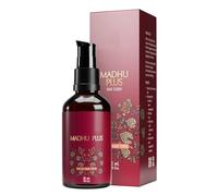 Madh.u Plus Herba.l Hair Serum With Spf 15 For Frizz Free & Silky Smooth Hair With Keratin Protein & Argan Oil, 50 Ml, Pack of 1