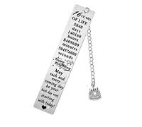 MADHAHEFU 16th Birthday Gifts for Women Men Best Friend 16 Year Old Birthday Bookmark Fiendship Presents May Each & Every Coming Day Be Your Best Day Ever Bookmark Gifts for Book Lovers (MH01189UK1)