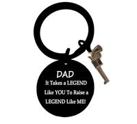 MADHAHEFU Dad Keyring It Takes a LEGEND Like YOU - Funny Gift from Son/Daughter, Birthday Gift for Dad, Father's Day Gifts