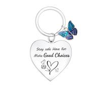 MADHAHEFU Drive Safe Keyring New Driver Gifts for Teen Girls Boys Daughter Son Stay Safe Keyring for Teenage Sweet 16th-18th Birthday Gifts Chirtsmas Pass Driver Test Gift