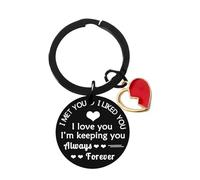 MADHAHEFU Valentines Day Gifts For Her Him Romantic Gifts For Girlfriend Boyfriend Anniversary Birthday Gifts For Wife Husband Keyring From Wife Boyfriend Gift Form Girlfriend Keyring