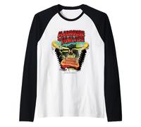 Madhouse of Malice Hare-Raising Looney Tunes Merch Raglan Baseball Tee