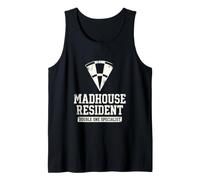 Madhouse Resident Funny Darts Double One Out Tank Top