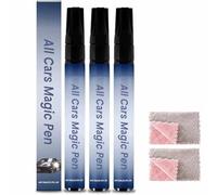 Madinae Scratch Pen,Madinae Magic Car Scratch Removal Pen,Weatherproof Touch Up Paint Pens, Quick Fix For Scratches And Paint Damage,For Lasting Fits All Cars Colors (3Pcs-a, size)