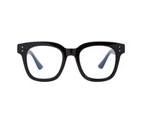 Madison Avenue Blue Light Blocking Glasses for Women, Anti Blue Ray Computer Gaming Glasses, Anti Eyestrain UV Glare(Black)