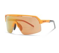 Madison Crypto Air Sunglasses 3 Lens Pack - Mango Orange Frame / Fire Mirror Amber & Clear Lens