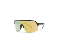 Madison Eyewear Crypto Air Gloss Black Sunglasses - Bronze Mirror Lens