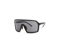 Madison Eyewear Crypto Matt Black Sunglasses - Black Mirror Lens