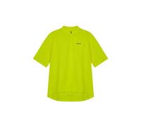 Madison Freewheel Men's Short Sleeve Jersey - Hi-viz Yellow (S) S