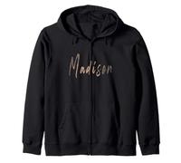 Madison Georgia Vintage elegant design Zip Hoodie