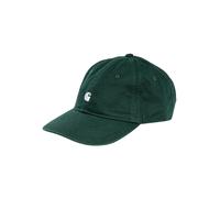 Carhartt WIP Mens Madison Logo Cap - Colour: 3Y8XX Dark Scarab/White - Size: One Size