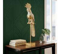 Madison & Mayfair Art Deco Parrot on a Gold Stand Madison & Mayfair Gold