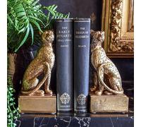 Madison & Mayfair Art Deco Style Gold Leopard Bookends Madison & Mayfair Gold