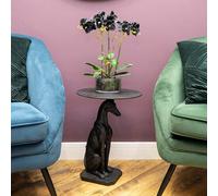 Madison & Mayfair Black Greyhound Solid Side Table