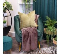 Madison & Mayfair Comfy Coffee Soft Fleece Throw Blanket