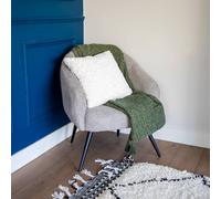 Madison & Mayfair Green Tassel Throw Madison & Mayfair Green