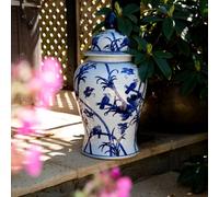 Madison & Mayfair Large Oriental Ginger Jar Madison & Mayfair Multicolor