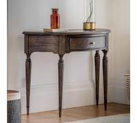 Madison Mindi Console Table - Dark Wood