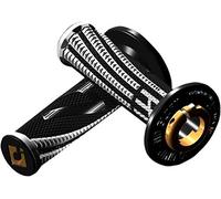 ODI Emig Pro V2 Lock-on Grips Full Diamond, red