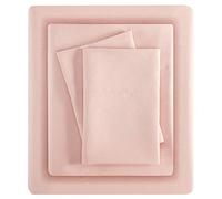 Madison Park All Season, Cozy Bedding-Set, Matching Pillow Case, Polyester, Blush, King