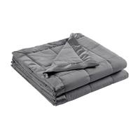 Madison Park All Season Lightweight and Soft Cover for Bed, Microfiber, Satin Trim, Charcoal, Twin