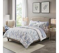 Madison Park Essentials All Season Cover, Decorative Pillow, Microfiber, Blue, Queen