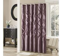Madison Park Laurel Polyester Shower Curtain Color: Plum, 72x72
