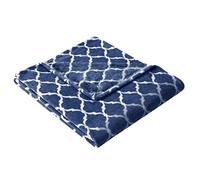 Madison Park Oversize, Ultra Soft, Cozy Living Room Couch, Sofa, Bed, Polyester, Indigo Plush Throw, 60"x70"