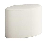 Madison pouf stool novoform Nubbio white - 5710435902286