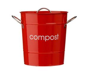 Madison Red Bin | Compost