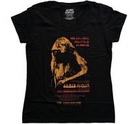 Madison Square Garden Cotton T-Shirt Janis Joplin Black L