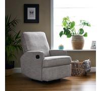Madison Swivel Glider Recliner Nursing Chair - Pebble