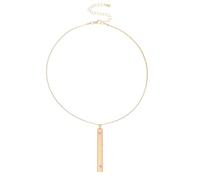 Madison Tyler Breathing Necklace | Mindfulness Breathing Stress Relief Anxiety Breathe Free Cross Heart Pendant Necklace | Meditation Accessories for Women Men, Brass, Rhinestone