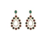 Madison Tyler Christmas Earrings for Women | Xmas Earrings for Women Dangling | Cute Holiday Santa Bow Angel Light Bulb Reindeer Cat Dog Drop Earrings Jewelry Hypoallergenic, Zinc, Rhinestone
