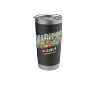 Madison Wisconsin Stainless Steel Insulated Tumbler