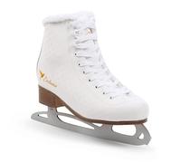 MADIVO SMJ Exclusive Women's Ice Skates Figure Skating Ice Skates Classic Ice Skating White | Sizes: 36, 37, 38, 39, 40, 41 (39)