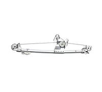 Madlife Garage Rear Left Electric Window Regulator 2107301546 For 1995-2003 E-Class W210 S210