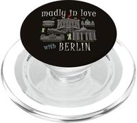 Madly in love with Berlin, hand-drawn sights, Germany PopSockets PopGrip for MagSafe
