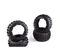 MadMax Cross Bond Bow Tie Tyres 'Complete Set' KM HPI Rovan Baja Buggy 1/5th RC