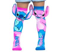 Madmia Girl's Stitch Hawaii Socken Pair of Socks, Blue-Pink, 6-99