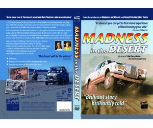 Madness in the Desert DVD, story of the Paris-Dakar Race