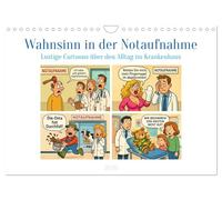 Madness in the emergency room UK-Version (Wall Calendar 2026 DIN A4 Landscape), CALVENDO 12 Month Wall Calendar