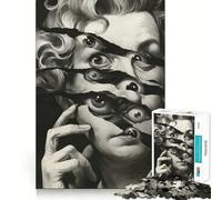 Madness Jigsaw Puzzle 1000 Piece for Adults Logic Game Premium Print Hard Challenge (38x52cm)