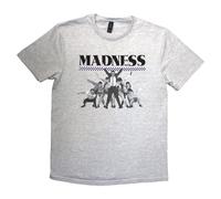 Madness Men's 7 Checkered T-Shirt in Grey | Size: XL Madness Grey XL
