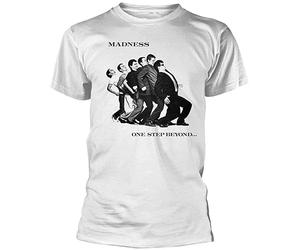 Madness 'One Step Beyond' (White) T-Shirt (Medium)