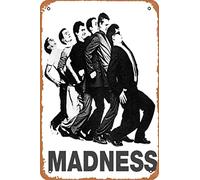 Madness Photographic Print Retro Metal Tin Vintage Sign 12 X 8 Inch Home Bar Man Cave Wall Decor