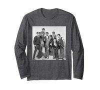 Madness Ska Band Portrait by Allan Ballard Long Sleeve T-Shirt