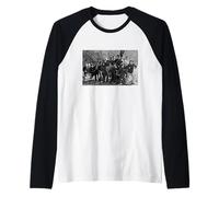 Madness Suggs & Group Baggy Trousers by Virginia Turbett Raglan Baseball Tee